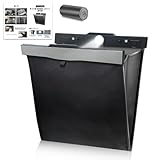 【2026最新人気】 車ゴミ箱スリム【5L大容量 + マグネット式+ LEDライト 】車用ゴミ箱倒れない 後部座席用 挂钩型 ゴミ袋20枚入り スリムデザイン カー用品 便利グッズ 小物収納 日本語説明書