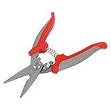 DealMux 7インチのロングプラスチックコーティングされたハンドルの多機能電子せん断シザーHB-533071