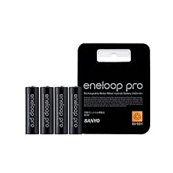 SANYO 充電式ニッケル水素電池 ｅｎｅｌｏｏｐ ｐｒｏ 単3形4本 HR-3UWX-4BP