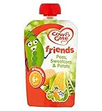 Cow & Gate Friends Peas, Sweetcorn & Potato Discoverer from 6+ Months 100g - 6+ヶ月100グラムから牛＆ゲート友人豆、スイ