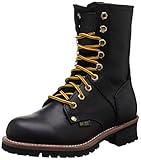 Adtec レディース Women's 9" Logger Black-W カラー: ブラック