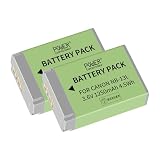 Power-connoisseurリチウムイオン充電池NB-13L交換バッテリー（2個入り）【3.6V 1250mAh】交換用の電池 対応互換Canon PowerShot G5 X (G5X)カメラ用バッテリー2022LT.