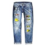 [UKDSDGQ] ストレートフィット デニムスキニーパンツ スパッツ 春夏 オールシーズン 作業着 ズボン ズボン レディース レディース