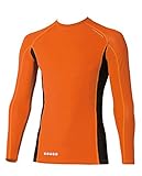 KURODARUMA(クロダルマ) アンダーレイヤー 接触冷感 吸汗速乾 オレンジ L