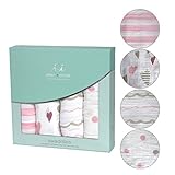 [エイデンアンドアネイ]ADEN＋ANAIS クラシック スワドル 4枚セット HEART BREAKER[並行輸入品]