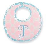 Mud Pie Baby Boutique Initial J Bib with Spoon by Mud Pie