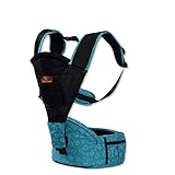 ベビーキャリア 赤ちゃん抱っこひも コットン＋風通しの良いメッシュ 多機能　安全で快適 安全なバックル 強い粘着力のあるマジックテープ ファスナー設計 180℃回転バックル フリーサイズ 調整可能 耐