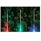 コロナ産業 LED装飾照明 ドロップライト80cm/3連 DRL3　LED色：赤・緑・青色　【イルミネーションライト】