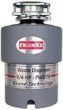 Franke FWD75 3/4 HP Continuous Feed Waste Disposer with 2700 RPM Magnet Motor by Franke