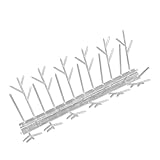 Aspectek 鳥よけ・ポリカーボネート【フン害防止・景観を損なわずハトなどの害鳥による被害を防ぐ】30.5cm × 10個入り