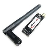 HiLetgo NRF24L01+PA+LNA SMA アンテナ無線トランシーバー通信モジュール 2.4G 1100m [並行輸入品]