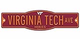 Virginia Tech Hokies 4 " x 17 " Street Sign NCAA