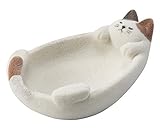Cat Imaged Desk Tray (Cream cat) by Decole [並行輸入品]