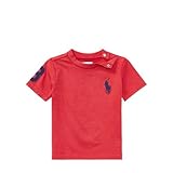 ポロ ラルフローレン ビッグポニー・コットン半袖Ｔシャツ[レッド＆ネイビー](男の子12～24か月用)12Mサイズ [並行輸入品]