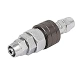 uxcell クイック継手カプラーセット SP PP 空気圧 結合 ソケット コネクタ セット 2イン1