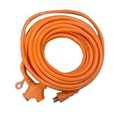 山善(YAMAZEN) 延長コード10m 15A 3口 オレンジ EC-T1510(OR)