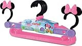 錦化成 ディズニー ベビー5連ハンガーセット ミニーマウス 衣類をスカートフックでラクラクかけられる5連結ハンガー