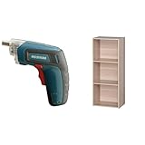 『電動ドライバー 充電式 RD110-G グリーン』と『カラーボックス3段 幅41.5×奥行29×高さ101.5cm ナチュラルA4サイズ収納CX-3F』のセット