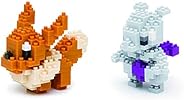 ナノブロック ポケットモンスター ポケットモンスター イーブイ NBPM_005 & ポケットモンスター ポケットモンスター ミュウツー NBPM_006【セッ