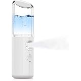 QBK ハンディーミスト スチーマー 美肌 補水 毛穴ケア 加湿器 ミニ携帯便利 USB充電 ナノ粒子 保湿 潤い 乾燥対策 スキンケア 白美顔器