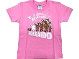 【北海道限定】プレミアム子供Tシャツ(3代目ダンシングベアー) (130, ピンク)