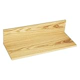 arne ウォールラック 壁掛け棚 本棚 木製 飾り棚 幅60cm 石膏ボード L字型棚 シェルフ up rack 600 タモ