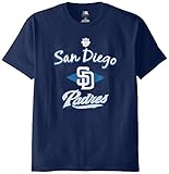 MLB San Diego Padresメンズ58t Tシャツ、ネイビー、XXLサイズ