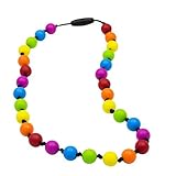 Munchables Kids Chew Necklace- Knotty Rainbow Chewelry by Munchables Chewelry