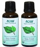 2本セット アロマオイル ティートゥリー ティーツリーオーガニック ティーツリー エッセンシャルオイル 30ml NOW 海外直送品 [並行輸入品]