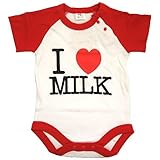《I LOVE MILK》ベイビーロンパース ベビー/赤ちゃん服通販 【80cm】