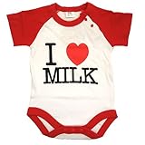 《I LOVE MILK》ベイビーロンパース ベビー/赤ちゃん服通販 【70cm】