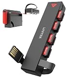 Unitek 2024年 Switch多機能カードリーダー切り替え器 【Nintendo Switch&Switch OLED対応】 切り替え4 収納4 コンパクト おしゃれ 携帯便利 プレゼントに最適