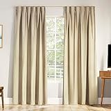 Sun Zero Columbia 1級遮光 防音 断熱 遮光カーテン ベージュ 無地 洗える 100×178cm 2枚組 寝室リビング用