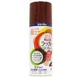 サンデーペイント アクリルラッカースプレー 300mL 茶色