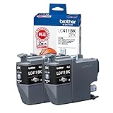 【ブラザー純正】インクカートリッジブラック2個パック LC411BK-2PK 対応型番:DCP-J928N、DCP-J528N、MFC-J905N、MFC-J739DN、MFC-J939DN 他