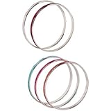 GYMBOREE(ジンボリー) バングル5パック コーラルスパークル 小物ジュエリー・ヘアーアクセサリー One Size【並行輸入】