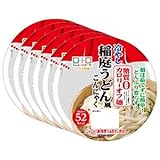 ヨコオ 糖質0カロリーオフ麺カップ　冷やし稲庭うどん風こんにゃく ×6入り