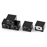 XDiscount 電源リレー PCB リレー 5個入 DC12V 5ピン PCBタイプ SRA-12VDC-CL