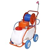 HAIGE 電動噴霧器 充電式 セット動噴 バッテリー式 静音 52リットルタンク HG-52L