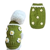 Jimjis 犬 服 秋 冬 犬の服 セーター 小型犬 猫服 ニット 犬用服 猫用服 ペット 服 小型犬 中型犬 猫犬用ウェア 柔らかい 防寒 散歩着 記念撮影 お出かけ 部屋着 抜け毛対策 (ピンク, XL)