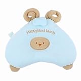 羊の赤ちゃん保護フラットヘッド幼児ヘッドサポート幼児アンチロールピロー