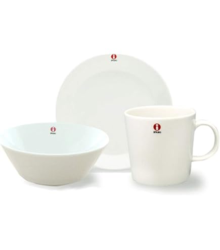 Amazon.co.jp: イッタラ(iittala) ティーマ ホワイト 4点セット