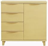 筑波産商 LX 幅84.5cm リビングボード ホワイトオーク色 WO