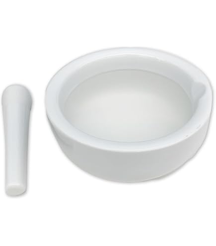 Amazon | 城戸メノウ乳鉢製作所メノー乳鉢 深型 50×60×20 乳棒付き /6