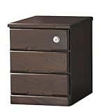 koeki 小物入れ3段(鍵付き) KMI-37