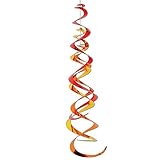 Autumn Triple Whirl (gold, orange, red) Party Accessory (1 count) (1/Pkg) [並行輸入品]