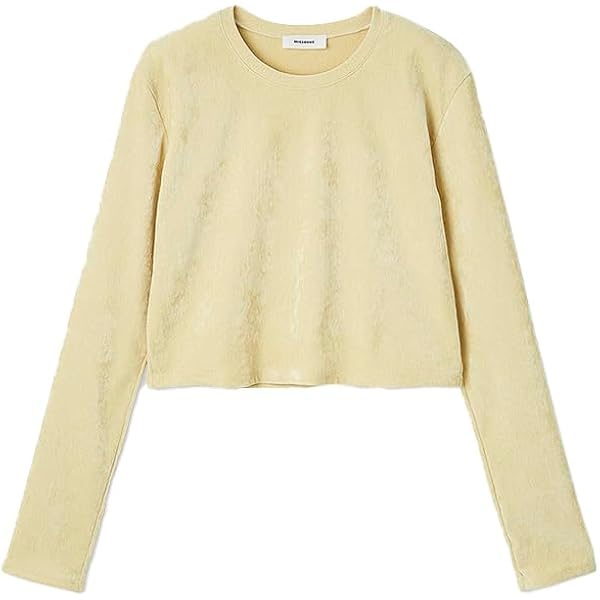 ミースロエ　ツイスト長袖トップス MIESROHEミースロエ カットソー ツイスト長袖トップスの通販 by