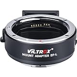 VILTROX EF-L レンズマウントアダプター オートフォーカス レンズマウント コンバーター リングアダプター Canon EF/EF-S レンズ対応 ライカ Lマウントカメラ SL2/Lumix S1 S1H S5/Sigma fp L用