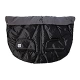 7AM Enfant Duo Double Stroller Blanket, Metallic Charcoal by 7AM Enfant