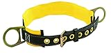 FallTech 7060L Positioning/Web Support Work Belt - 2 D-Rings Side 3 Integral Web Waist Support Large